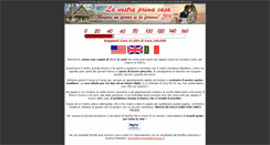 Desktop Screenshot of lanostraprimacasa.zoezozo.it